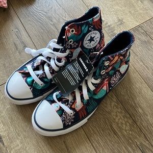 Brand new Converse high tops for your back-to-school kiddo!